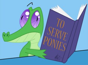 Rating: Safe Score: 0 Tags: alligator alligatorid book crocodilian e621 english_text feral friendship_is_magic grandfathered_content gummy_(mlp) hasbro male my_little_pony reptile scalie screencap solo text the_twilight_zone unknown_artist User: bunchy7s
