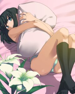 Rating: Questionable Score: 0 Tags: black_hair blue_eyes female flower footwear green_panties hug kara_no_kyoukai kneehighs kokutou_azaka lying panties pillow pillow_hug rule34 short_hair socks type-moon underwear yangsion User: bunchy7s