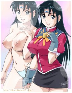 Rating: Questionable Score: 0 Tags: 1girls beet_the_vandel_buster black_hair blue_eyes blue_panties breasts circlet earrings female fingerless_gloves gloves highleg highleg_panties jacket jewelry long_hair milfa_(beet_the_vandel_buster) miniskirt odawara panties rule34 skirt standing topless underwear User: bunchy7s