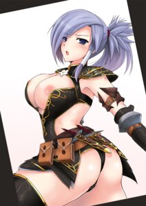 Rating: Questionable Score: 0 Tags: 1girls :o areola_slip areolae armband armor armpits ass back bangs belt belt_pouch black_legwear black_panties black_thong blue_eyes blue_hair blush border breasts buckle capcom cleavage cleavage_cutout cowboy_shot curvy dagger elbow_gloves embarrassed female female_only finished gloves hair_ornament hair_tubes huge_ass human kizuki_aruchu knife large_breasts long_hair looking_at_viewer looking_back microskirt monster_hunter monster_hunter_frontier nipple_slip nipples no_bra no_visible_genitalia noir_(armor) open_mouth panties pauldrons ponytail pouch profile rule34 scabbard scrunchie sheathed_weapon simple_background solo spiked_hair standing strap surprised swept_bangs thick_thighs thighhighs thighs thong tied_hair turtleneck underwear weapon white_background zettai_ryouiki User: bunchy7s