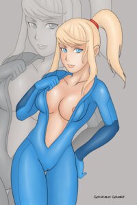 Rating: Explicit Score: 0 Tags: areola_slip blonde_hair blue_eyes bodysuit breasts female female_only gonzalo_gomez human metroid nintendo nipples open_clothes ponytail rule34 samus_aran solo tied_hair unzipped_zero_suit zero_suit zero_suit_samus User: bunchy7s