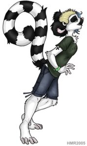 Rating: Safe Score: 0 Tags: 2005 alternative_fashion anthro band_merch bottomwear chelsea_hair_cut clothing e621 female glamfur gorillaz goth hair lemur mammal primate ring-tailed_lemur shirt short_hair shorts simple_background solo strepsirrhine tail tomboy topwear white_background white_hair zeriara zeriara_(character) User: bunchy7s