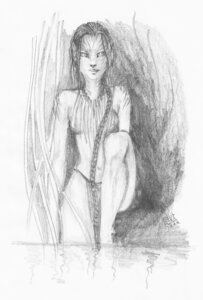 Rating: Explicit Score: 0 Tags: 1girls 2d alien alien_girl alien_only avatar breasts female female_only greyscale loincloth mikomijade monochrome na'vi necklace nipples pointy_ears rule34 sketch solo solo_female striped_body striped_skin stripes stripes_(marking) traditional_media_(artwork) User: bunchy7s