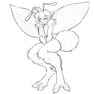 Rating: Questionable Score: 0 Tags: 1:1 2006 2_toes after_transformation antennae_(anatomy) anthro arthropod arthropod_abdomen bee biped black_and_white breast_squish breasts digital_drawing_(artwork) digital_media_(artwork) digitigrade e621 featureless_breasts feet female hymenopteran insect insect_wings looking_at_viewer miranda_leigh monochrome non-mammal_breasts one_eye_closed pinup polyanthrope pose simple_background solo squish standing toes tongue wings wink User: bunchy7s