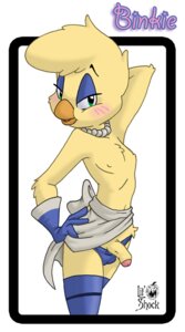 Rating: Explicit Score: 0 Tags: anthro apron binkie_muddlefoot bird canary darkwing_duck disney femboy genderswap girly gloves lil'_shock male panties pearl_necklace penis rule34 rule_63 stockings underwear User: bunchy7s