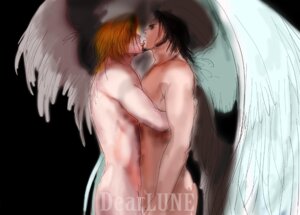 Rating: Explicit Score: 0 Tags: angeal_hewley black_background black_hair brunette color crisis_core_final_fantasy_vii facial_hair final_fantasy final_fantasy_vii gay genesis_rhapsodos goatee male male_only naked nude rule34 tagme tongue tongue_kiss tongue_out wings yaoi User: bunchy7s