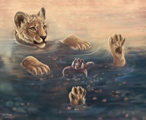 Rating: Safe Score: 0 Tags: 2011 amber_eyes ambiguous_gender detailed detailed_background digital_media_(artwork) digital_painting_(artwork) e621 feet felid feral flashw floating flower hindpaw lion lotus_(flower) male mammal outside painting_(artwork) pantherine pawpads paws plant realistic solo water waterscape young young_feral young_male User: bunchy7s