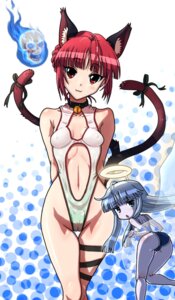 Rating: Questionable Score: 0 Tags: :3 accessory ahoge animal_humanoid asian_mythology bare_shoulders bell bell_collar belly_cutout blue_eyes blush bone breasts butt camel_toe cat_humanoid cat_tail cleavage cleavage_cutout clothed clothing collar cutout duo e621 east_asian_mythology felid felid_humanoid feline feline_humanoid female furgonomics grey_hair hair halo hands_behind_back human humanoid inflatable inner_tube japanese_mythology kezune long_hair looking_at_viewer mammal mammal_humanoid midriff multi_tail mythology navel nekomata one-piece_swimsuit pale_skin pool_toy red_eyes red_hair ribbons rin_kaenbyou simple_background skull small_breasts smile swimwear tail tail_accessory tail_ribbon touhou yokai zombie_fairy User: bunchy7s