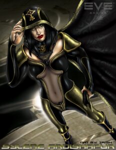 Rating: Questionable Score: 0 Tags: 1girls amarr amarr_empire_(eve_online) artist_name black_hair breasts clothing copyright_logo copyright_name eve_online female female_only foot_out_of_frame hand_up hood hood_up large_breasts lips lipstick logo looking_at_viewer navel nose red_lips red_lipstick rule34 solo standing stomach User: bunchy7s