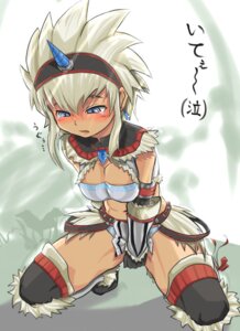 Rating: Explicit Score: 0 Tags: blue_eyes blush breasts capcom color enf female female_only horn horns kirin_(armor) kneeling monster_hunter open_mouth pointy_chin rule34 solo tarayama tear tears white_hair yuki_taru User: bunchy7s