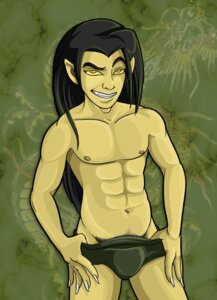 Rating: Questionable Score: 0 Tags: black_hair briefs chase_young claw claws dominatrixm fangs gold_eyes grin happy_trail long_hair male male_only pointy_ears pubic_hair rule34 smile solo striptease tagme undressing xiaolin_showdown yellow_eyes User: bunchy7s