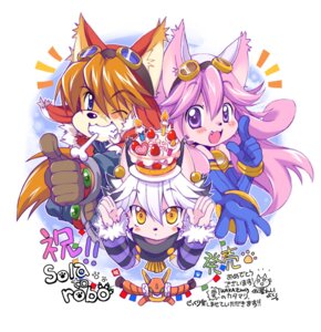 Rating: Safe Score: 0 Tags: anthro blue_eyes bone cake canid canine caninu canis chocolat_gelato clothing cyberconnect2 dessert domestic_cat domestic_dog e621 elh_melizee eyewear felid feline felineko felis female food gesture gloves goggles group hair hand_gesture handwear hi_res little_tail_bronx male mammal purple_eyes red_savarin shiba_inu solatorobo spitz thumbs_up unknown_artist yellow_eyes User: bunchy7s