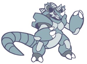 Rating: Safe Score: 0 Tags: alternate_species ambiguous_gender e621 fakemon feral fusion generation_1_pokemon hybrid nidoking nintendo oolongearlgrey pokemon pokemon_(species) pokemon_fusion rhyhorn solo tail thick_tail what_has_science_done User: bunchy7s