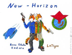Rating: Questionable Score: 0 Tags: anthro canid canine clothing doorplate duo e621 felid fox holding_object holding_weapon konu_eikuku_hentaru letigre male mammal nrf pantherine science_fiction spacecraft stripes tail tiger to_pose uniform vehicle weapon xaafw User: bunchy7s