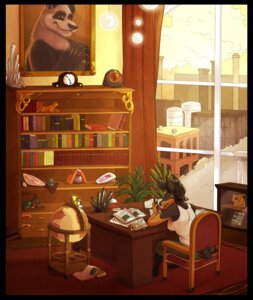 Rating: Safe Score: 0 Tags: anthro bear biped book bookshelf bottomwear brown_eyes building canid canine canis chair city clock clothed clothing crystal desk detailed_background digital_media_(artwork) dobermann domestic_dog e621 factory female full-length_portrait furgonomic_bottomwear furgonomics furniture giant_panda globe hair hi_res inside lagomorph leporid mammal painting_(object) pinscher pointy_ears portrait portrait_(object) prick_ears rabbit redvelvetbat rock sitting solo steam table tail tail_button_bottoms tail_clothing wall_art window working User: bunchy7s Rating: Safe Score: 0 Tags: anthro bear biped book bookshelf bottomwear brown_eyes building canid canine canis chair city clock clothed clothing crystal desk detailed_background digital_media_(artwork) dobermann domestic_dog e621 factory female full-length_portrait furgonomic_bottomwear furgonomics furniture giant_panda globe hair hi_res inside lagomorph leporid mammal painting_(object) pinscher pointy_ears portrait portrait_(object) prick_ears rabbit redvelvetbat rock sitting solo steam table tail tail_button_bottoms tail_clothing wall_art window working User: bunchy7s
