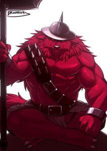 Rating: Safe Score: 0 Tags: 2014 abs amber_eyes anthro armor athletic belt biceps big_muscles biped black_nose bottomwear bracelet claws clothed clothing drks e621 fangs fur gnoll gnoll_chieftain grin hair hat headgear headwear hi_res hyena jewelry loincloth looking_at_viewer male mammal muscular muscular_anthro muscular_male pecs pose red_body red_fur red_hair sitting smile solo teeth toe_claws topless vindictus User: bunchy7s Rating: Safe Score: 0 Tags: 2014 abs amber_eyes anthro armor athletic belt biceps big_muscles biped black_nose bottomwear bracelet claws clothed clothing drks e621 fangs fur gnoll gnoll_chieftain grin hair hat headgear headwear hi_res hyena jewelry loincloth looking_at_viewer male mammal muscular muscular_anthro muscular_male pecs pose red_body red_fur red_hair sitting smile solo teeth toe_claws topless vindictus User: bunchy7s