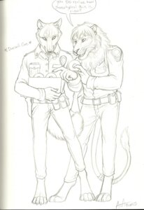 Rating: Safe Score: 0 Tags: 4_toes 5_fingers anthro badge barefoot belt belt_pouch canid canine canis claws clothed clothing dessert digitigrade doughnut duo e621 ear_piercing english_text feet felid fingers food front_view fully_clothed fur greyscale gun hair handgun hi_res holding_food holding_object holster karmakat lion looking_at_another male mammal monochrome notched_ear pantherine pastry piercing pistol police police_uniform ranged_weapon reis rukis sheathed_weapon shirt sketch speech_bubble standing tail tail_tuft tail_wraps text toes topwear tuft uniform weapon whiskers white_body white_fur wolf wraps User: bunchy7s Rating: Safe Score: 0 Tags: 4_toes 5_fingers anthro badge barefoot belt belt_pouch canid canine canis claws clothed clothing dessert digitigrade doughnut duo e621 ear_piercing english_text feet felid fingers food front_view fully_clothed fur greyscale gun hair handgun hi_res holding_food holding_object holster karmakat lion looking_at_another male mammal monochrome notched_ear pantherine pastry piercing pistol police police_uniform ranged_weapon reis rukis sheathed_weapon shirt sketch speech_bubble standing tail tail_tuft tail_wraps text toes topwear tuft uniform weapon whiskers white_body white_fur wolf wraps User: bunchy7s