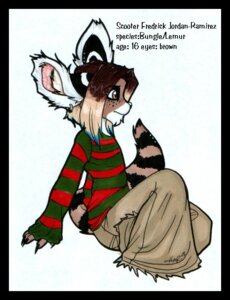 Rating: Safe Score: 0 Tags: 5_fingers alternative_fashion anthro biped black_body black_fur black_nose blonde_hair bottomwear brown_hair claws clothed clothing cosplay e621 ear_piercing fingers freddy_krueger fur glamfur hair hybrid inner_ear_fluff lemur long_hair male mammal nightmare_on_elm_street oversized_bottomwear oversized_clothing oversized_pants pants piercing primate shirt short_hair side_view simple_background sitting skooter solo strepsirrhine stripes sweater tail tan_body tan_eyes tan_fur topwear tuft white_background white_body white_fur zeriara User: bunchy7s Rating: Safe Score: 0 Tags: 5_fingers alternative_fashion anthro biped black_body black_fur black_nose blonde_hair bottomwear brown_hair claws clothed clothing cosplay e621 ear_piercing fingers freddy_krueger fur glamfur hair hybrid inner_ear_fluff lemur long_hair male mammal nightmare_on_elm_street oversized_bottomwear oversized_clothing oversized_pants pants piercing primate shirt short_hair side_view simple_background sitting skooter solo strepsirrhine stripes sweater tail tan_body tan_eyes tan_fur topwear tuft white_background white_body white_fur zeriara User: bunchy7s