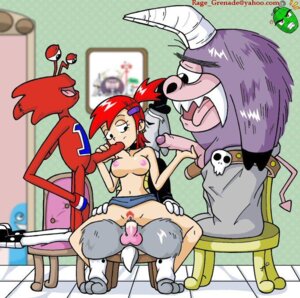 Rating: Explicit Score: 0 Tags: 1girls 3boys bloo breasts cartoon_network cum cum_inside eduardo_(fhfif) female feral feral_on_female feral_on_human feral_penetrating_human foreskin foster's_home_for_imaginary_friends frankie_foster gangbang glans grabbing_penis grey_fur grey_pants human light-skinned_female light_skin male monster monster_on_female mr._herriman nipples nude partially_retracted_foreskin penis purple_fur rabbit rage_grenade red_body red_hair red_penis redhead retracted_foreskin rule34 skull_belt straight uncircumcised uncut wilt User: bunchy7s