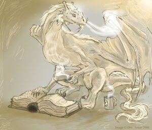 Rating: Safe Score: 0 Tags: book container cup docsonar dragon e621 european_mythology feral gradient_background male membrane_(anatomy) membranous_wings monochrome mythological_creature mythological_scalie mythology pipe reading scalie sepia simple_background smoke smoking smoking_pipe solo tail western_dragon wings User: bunchy7s