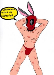 Rating: Explicit Score: 0 Tags: deadpool male male_only marvel marvel_comics rule34 solo tagme wade_wilson User: bunchy7s