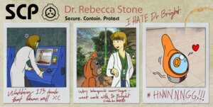 Rating: Safe Score: 0 Tags: >:( clothing coat comic computer copypastepony doctor dr._jack_bright dr._rebecca_stone duo e621 electronics english_text female feral heart_symbol human humanoid lab_coat mammal researcher science scientist scp-131 scp-131-a scp-173 scp_foundation scp_researcher text topwear untitled_2004 User: bunchy7s