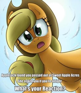 Rating: Safe Score: 0 Tags: applejack_(mlp) blonde_hair clothing cloud cowboy_hat day e621 earth_pony english_text equid equine female feral freckles friendship_is_magic ghosthavocstallion green_eyes hair hasbro hat headgear headwear horse long_hair looking_at_viewer mammal my_little_pony open_mouth orange_body pony sky solo sun text User: bunchy7s Rating: Safe Score: 0 Tags: applejack_(mlp) blonde_hair clothing cloud cowboy_hat day e621 earth_pony english_text equid equine female feral freckles friendship_is_magic ghosthavocstallion green_eyes hair hasbro hat headgear headwear horse long_hair looking_at_viewer mammal my_little_pony open_mouth orange_body pony sky solo sun text User: bunchy7s