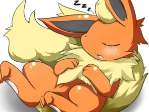 Rating: Safe Score: 0 Tags: 4:3 ambiguous_gender e621 eeveelution eyes_closed feral flareon generation_1_pokemon nintendo pokemon pokemon_(species) simple_background sleeping solo sound_effects tail vowelless vowelless_sound_effect white_background zefi zzz User: bunchy7s