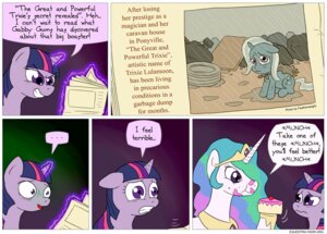 Rating: Safe Score: 0 Tags: 2012 cake comic crown cutie_mark dessert dialogue e621 english_text equid equine fadri female feral food friendship_is_magic fur glowing group hair hasbro headgear horn mammal multicolored_hair my_little_pony mythological_creature mythological_equine mythology princess princess_celestia_(mlp) purple_body purple_eyes purple_fur purple_hair quadruped royalty sad tail text trixie_(mlp) twilight_sparkle_(mlp) two_tone_hair unicorn User: bunchy7s Rating: Safe Score: 0 Tags: 2012 cake comic crown cutie_mark dessert dialogue e621 english_text equid equine fadri female feral food friendship_is_magic fur glowing group hair hasbro headgear horn mammal multicolored_hair my_little_pony mythological_creature mythological_equine mythology princess princess_celestia_(mlp) purple_body purple_eyes purple_fur purple_hair quadruped royalty sad tail text trixie_(mlp) twilight_sparkle_(mlp) two_tone_hair unicorn User: bunchy7s