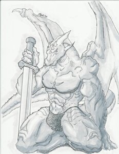 Rating: Questionable Score: 0 Tags: 4_fingers abs bare_chest bulge clothed clothing cyran dragon e621 fingers front_view holding_melee_weapon holding_object holding_sword holding_weapon kneeling looking_at_viewer male melee_weapon membrane_(anatomy) membranous_wings muscular muscular_male mythological_creature mythological_scalie mythology revonar scalie simple_background skimpy snout solo sword tail thong thong_only topless underwear underwear_only weapon white_background wings User: bunchy7s