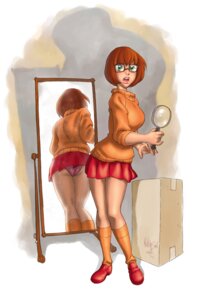 Rating: Questionable Score: 0 Tags: 5_fingers biped bottomwear clothed clothed_female clothed_human clothing e621 eyewear female fingers fully_clothed fully_clothed_female fully_clothed_human glasses grandfathered_content hair hanna-barbera holding_magnifying_glass holding_object human human_only magnifying_glass mammal mirror not_furry orange_clothing orange_sweater orange_topwear scooby-doo_(series) short_hair skirt solo sweater topwear unknown_artist upskirt velma_dinkley wearing_eyewear wearing_glasses User: bunchy7s Rating: Questionable Score: 0 Tags: 5_fingers biped bottomwear clothed clothed_female clothed_human clothing e621 eyewear female fingers fully_clothed fully_clothed_female fully_clothed_human glasses grandfathered_content hair hanna-barbera holding_magnifying_glass holding_object human human_only magnifying_glass mammal mirror not_furry orange_clothing orange_sweater orange_topwear scooby-doo_(series) short_hair skirt solo sweater topwear unknown_artist upskirt velma_dinkley wearing_eyewear wearing_glasses User: bunchy7s