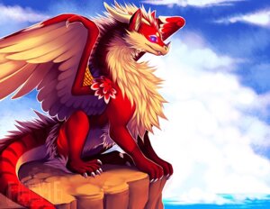 Rating: Safe Score: 0 Tags: 2012 ambiguous_gender amyth_(character) blue_eyes digital_media_(artwork) digital_painting_(artwork) dragon e621 falvie feathered_dragon feathered_scalie feathered_wings feathers feral fur furred_dragon furred_scalie horn mythological_creature mythological_scalie mythology painting_(artwork) red_body red_fur scalie solo tail unknown_species wings User: bunchy7s