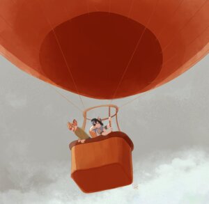 Rating: Safe Score: 0 Tags: 2012 4_fingers aircraft anthro balloon balloon_support black_hair black_nose canid canine canis clothed clothing day dipstick_tail duo e621 fingers fox fully_clothed fur gloves_(marking) grey_body grey_fur hair hi_res hot_air_balloon inflatable inflatable_support looking_down male mammal markings multicolored_tail open_mouth open_smile orange_body orange_fur outside rollingrabbit short_hair sky smile sweater tail tail_markings toony topwear vehicle white_body white_fur wolf User: bunchy7s