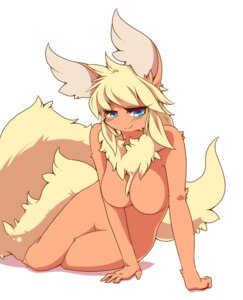 Rating: Questionable Score: 0 Tags: anthro big_breasts blonde_hair blush breasts e621 eeveelution female flareon generation_1_pokemon hair kosyo looking_at_viewer nintendo nude pokemon pokemon_(species) pokemorph simple_background solo tail white_background User: bunchy7s