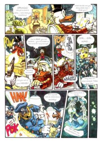 Rating: Explicit Score: 0 Tags: anatid anseriform anthro arrested avian bag bird blood bodily_fluids border button_(fastener) canid canine canis chair clothing comic desk dialogue disney domestic_dog donald_duck duck e621 electronics english_text eyewear furniture glasses group guard gun handgun hat headgear headwear hi_res landline_phone male mammal nephew_(lore) phone police police_baton profanity ranged_weapon revolver rotary_phone safe_(container) scrooge_mcduck shooting small_glasses smoke speech_bubble table text top_hat traditional_media_(artwork) uncle_(lore) uncle_and_nephew_(lore) uniform unknown_artist weapon white_border wounded User: bunchy7s