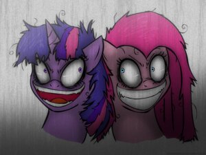 Rating: Safe Score: 0 Tags: 4:3 blue_eyes duo e621 earth_pony equid equine evil_grin female friendship_is_magic fur hair hasbro horn horse lesson_zero long_hair mammal mixermike622 multicolored_hair my_little_pony mythological_creature mythological_equine mythology nightmare_fuel open_mouth pink_hair pinkamena_(mlp) pinkie_pie_(mlp) pony purple_body purple_eyes purple_fur purple_hair short_hair simple_background smile soul_devouring_eyes toony twilight_sparkle_(mlp) two_tone_hair unicorn User: bunchy7s