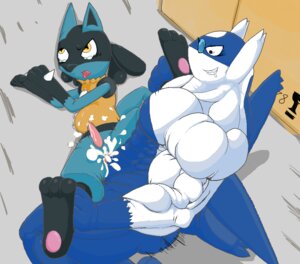 Rating: Explicit Score: 0 Tags: abs allantw2002 anal anal_penetration anthro big_muscles black_body black_fur blue_body blue_fur bodily_fluids canid canine cum cum_inflation cum_inside cum_on_belly cum_on_body cum_on_leg duo e621 erection excessive_cum excessive_genital_fluids eyewear fur generation_3_pokemon generation_4_pokemon genital_fluids genitals glasses huge_muscles inflation latios legendary_pokemon lucario male male/male male_penetrated male_penetrating male_penetrating_male mammal messy muscular muscular_male nintendo nude penetration penis pokemon pokemon_(species) sex tapering_penis tears yellow_body yellow_eyes yellow_fur User: bunchy7s