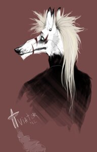 Rating: Safe Score: 0 Tags: 2012 aviator brown_background canid canine e621 male mammal notched_ear scar simple_background sketch solo User: bunchy7s