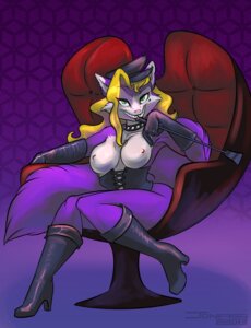 Rating: Questionable Score: 0 Tags: astro_(astrofenn) blonde_hair boots breasts clothing collar conditional_dnp corset domestic_cat e621 felid feline felis female footwear fur furniture gloves green_eyes hair handwear hat headgear headwear high_heeled_boots high_heels jonas lingerie looking_at_viewer mammal nipples purple_body purple_fur shoes smile sofa solo tail topwear whip white_body white_fur User: bunchy7s