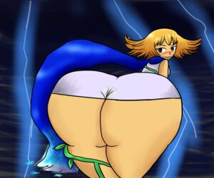 Rating: Questionable Score: 0 Tags: 1girls ass eleca female hikari_shinwa huge_ass kid_icarus looking_at_viewer looking_back nintendo phosphora rule34 shin:_hikari_shinwa smile solo User: bunchy7s