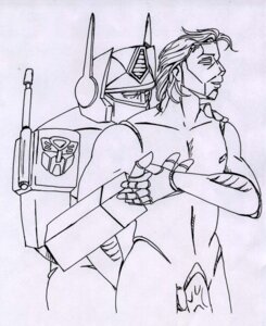 Rating: Explicit Score: 0 Tags: 2boys character_request flaccid greyscale hair holding_hands line_art male male/male male_only monochrome optimus_prime penis robot robot_humanoid rule34 transformers what User: bunchy7s
