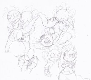 Rating: Explicit Score: 0 Tags: ambiguous_gender ambiguous_penetrating ambiguous_penetrating_female anal anal_fingering anthro anus black_and_white double_penetration duo e621 female female/ambiguous female_penetrated fingering generation_5_pokemon genitals mammal monochrome nintendo penetration pokemon pokemon_(species) primate scrafty sex simisear simple_background sketch tail vaginal vaginal_fingering vaginal_penetration vulva white_background zinnthos User: bunchy7s