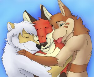 Rating: Safe Score: 0 Tags: anthro blue_background canid canine cuddling e621 fan_character fox furret fuzzypaws generation_2_pokemon green_eyes group hug karishad_(housepets!) male mammal mustelid nintendo pokemon pokemon_(species) rick_griffin rick_griffin_(character) simple_background tongue User: bunchy7s Rating: Safe Score: 0 Tags: anthro blue_background canid canine cuddling e621 fan_character fox furret fuzzypaws generation_2_pokemon green_eyes group hug karishad_(housepets!) male mammal mustelid nintendo pokemon pokemon_(species) rick_griffin rick_griffin_(character) simple_background tongue User: bunchy7s