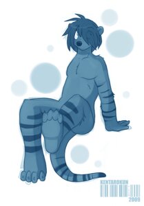 Rating: Safe Score: 0 Tags: anthro blue_and_white e621 feet hindpaw kentarokun male mammal monochrome mustelid otter paws pose solo stripes tail toastotter User: bunchy7s