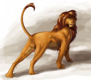 Rating: Explicit Score: 0 Tags: animal_genitalia anus backsack balls butt e621 erection felid feral fur genitals hair jc_(artist) lion long_hair male mammal mane open_mouth pantherine penis presenting presenting_hindquarters raised_tail red_penis smile solo tail tail_anus User: bunchy7s