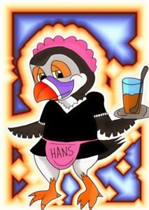 Rating: Safe Score: 0 Tags: alcid anthro avian bird chibi clothing dreamworks e621 female hans_(madagascar) lari madagascar_(series) maid_uniform puffin semi-anthro solo the_penguins_of_madagascar uniform unknown_artist User: bunchy7s
