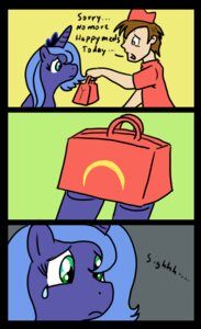 Rating: Safe Score: 0 Tags: bodily_fluids clothing comic e621 ellipsis equid equine female feral friendship_is_magic green_eyes happy_meal hasbro horn horse human madmax male mammal mcdonald's my_little_pony pony princess_luna_(mlp) red_clothing sad sad_meal tears User: bunchy7s Rating: Safe Score: 0 Tags: bodily_fluids clothing comic e621 ellipsis equid equine female feral friendship_is_magic green_eyes happy_meal hasbro horn horse human madmax male mammal mcdonald's my_little_pony pony princess_luna_(mlp) red_clothing sad sad_meal tears User: bunchy7s
