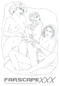 Rating: Explicit Score: 0 Tags: 2d 3girls aeryn_sun alien anus ass bald bald_female breasts chiana farscape female female_only female_pubic_hair karstens nipples pa'u_zotoh_zhaan pubic_hair pussy rule34 sketch yuri User: bunchy7s
