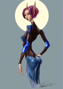 Rating: Safe Score: 0 Tags: absurd_res alien alien_humanoid davenported e621 elf female grey_background hair hi_res humanoid humanoid_pointy_ears led not_furry pointy_ears purple_hair short_hair simple_background slim solo spacesuit User: bunchy7s