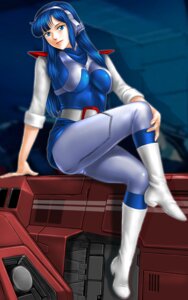 Rating: Explicit Score: 0 Tags: 1girls belt blue_eyes blue_hair boots choujikuu_kidan_southern_cross female hangar headset highres lana_izavia long_hair mecha military military_uniform nova_satori robotech rule34 science_fiction sitting sleeves_rolled_up solo toten_(artist) uniform vehicle User: bunchy7s